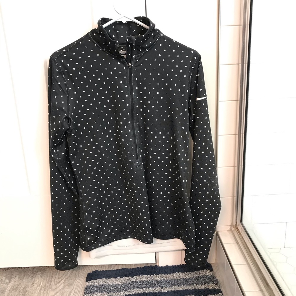 Nike polka dot running shirt